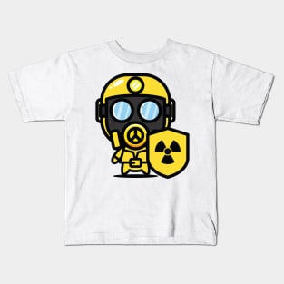 Nuclear researcher character Kids T-Shirt